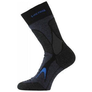 Ponožky Lasting TRX Velikost ponožek: 34-37 (S) / Barva: černá/modrá