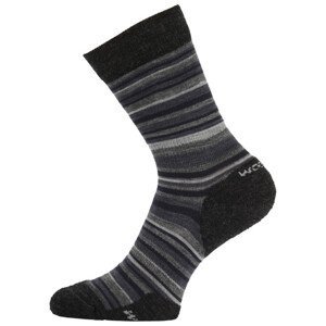 Ponožky Lasting WPL Velikost ponožek: 38-41 / Barva: černá/šedá