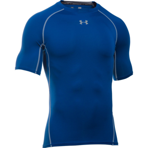 Pánské funkční triko Under Armour HG Armour SS Velikost: M / Barva: modrá