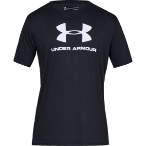 Pánské triko Under Armour Sportstyle Logo SS Velikost: S / Barva: černá