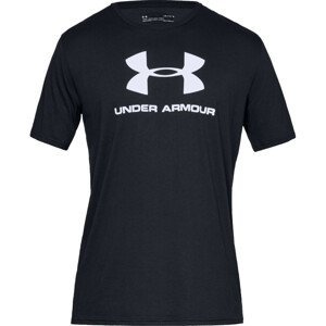 Pánské triko Under Armour Sportstyle Logo SS Velikost: M / Barva: černá