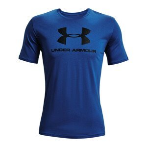 Pánské triko Under Armour Sportstyle Logo SS Velikost: S / Barva: modrá/černá