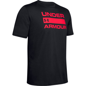 Pánské triko Under Armour Team Issue Wordmark SS Velikost: S / Barva: černá