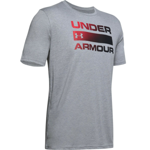 Pánské triko Under Armour Team Issue Wordmark SS Velikost: M / Barva: šedá