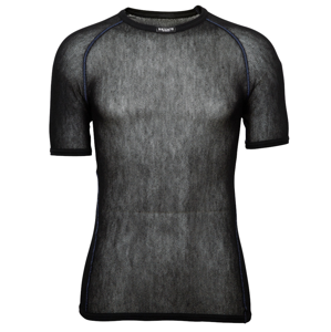 Pánské funkční triko Brynje of Norway Wool Thermo light T-shirt Velikost: M / Barva: černá