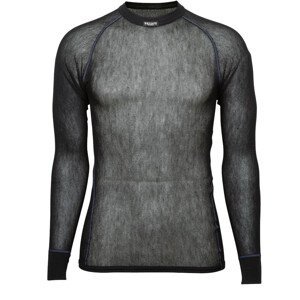 Pánské funkční triko Brynje of Norway Wool Thermo light Shirt Velikost: L / Barva: černá
