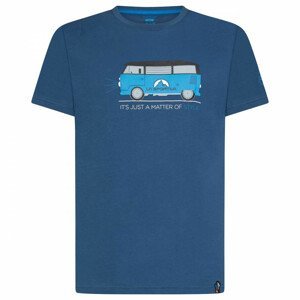 Pánské triko La Sportiva Van T-Shirt M Velikost: L / Barva: tmavě modrá