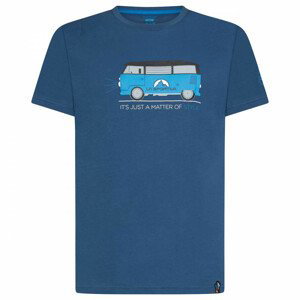 Pánské triko La Sportiva Van T-Shirt M Velikost: XL / Barva: tmavě modrá