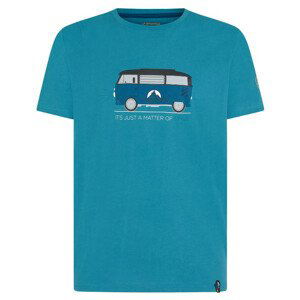 Pánské triko La Sportiva Van T-Shirt M Velikost: XL / Barva: modrá/světle modrá