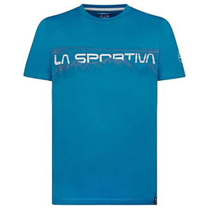 Pánské triko La Sportiva Landscape T-Shirt M Velikost: L / Barva: modrá