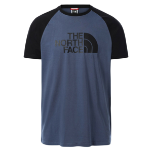 Pánské triko The North Face M S/S Raglan Easy Tee Velikost: M / Barva: modrá