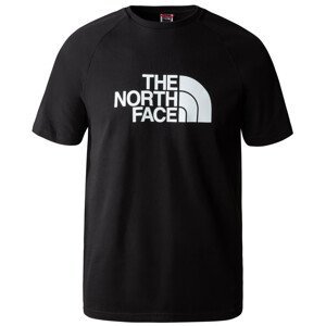 Pánské triko The North Face M S/S Raglan Easy Tee Velikost: M / Barva: černá