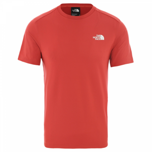 Pánské triko The North Face M S/S Tee Velikost: XL / Barva: červená