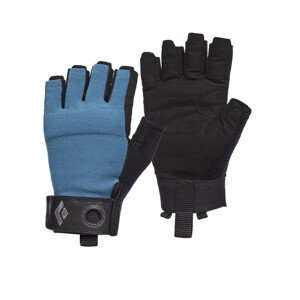Ferratové rukavice Black Diamond Crag Half-Finger Gloves Velikost rukavic: S / Barva: modrá