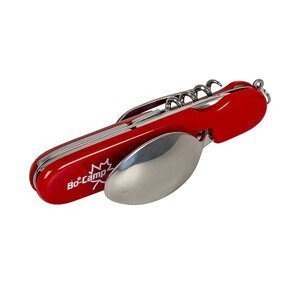 Příbor Bo-Camp Cutlery Tool 8 Barva: červená