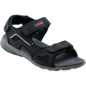 Pánské sandály Hi-Tec Lucen Velikost bot (EU): 43 / Barva: černá/červená