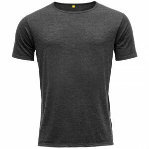 Pánské triko Devold Sula Man Tee Velikost: XL / Barva: černá