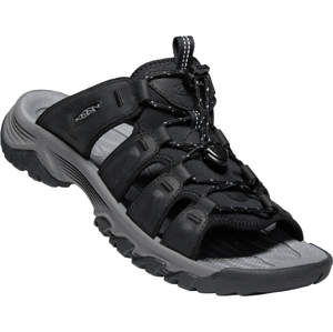 Pánské pantofle Keen Targhee III Slide Velikost bot (EU): 41 / Barva: černá