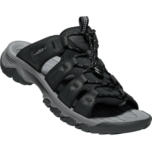 Pánské pantofle Keen Targhee III Slide Velikost bot (EU): 42 / Barva: černá