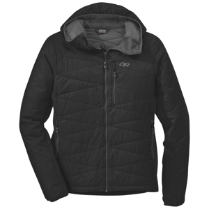 Pánská bunda Outdoor Research Men's Cathode Hooded Jacket Velikost: L / Barva: černá