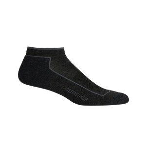 Pánské ponožky Icebreaker Men's Hike Cool-Lite Low Cut Velikost ponožek: 42-44 / Barva: tmavě šedá