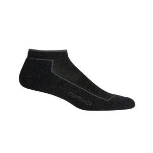 Pánské ponožky Icebreaker Men's Hike Cool-Lite Low Cut Velikost ponožek: 44,5 - 46,5 / Barva: tmavě šedá