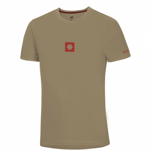 Pánské triko Ocún Logo T Men Velikost: S / Barva: hnědá