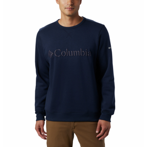 Pánská mikina Columbia Logo Fleece Crew Velikost: M / Barva: tmavě modrá