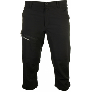 Pánské 3/4 kalhoty Alpine Pro Nanek Velikost: XL / Barva: černá