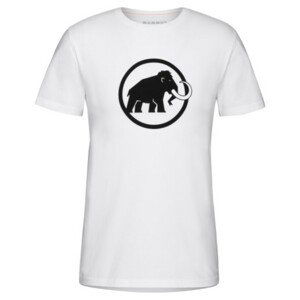 Pánské triko Mammut Classic T-Shirt Men Velikost: M / Barva: bílá