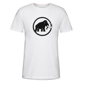 Pánské triko Mammut Classic T-Shirt Men Velikost: L / Barva: bílá