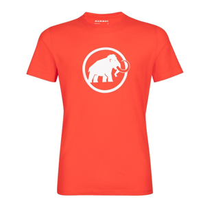 Pánské triko Mammut Logo T-Shirt Men Velikost: M / Barva: oranžová