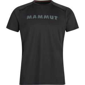 Pánské triko Mammut Splide Logo T-Shirt Men Velikost: XL / Barva: červená