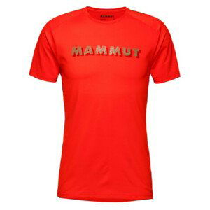 Pánské triko Mammut Splide Logo T-Shirt Men Velikost: XXL / Barva: modrá