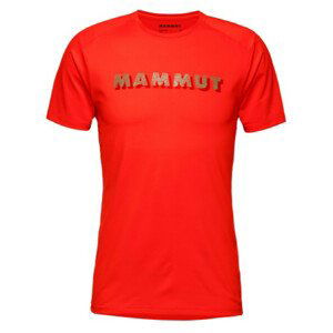 Pánské triko Mammut Splide Logo T-Shirt Men Velikost: L / Barva: černá/šedá