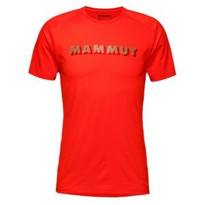 Pánské triko Mammut Splide Logo T-Shirt Men Velikost: XXL / Barva: černá/šedá