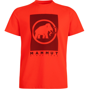 Pánské triko Mammut Trovat T-Shirt Men Velikost: M / Barva: oranžová