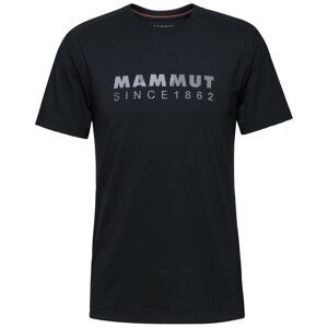 Pánské triko Mammut Trovat T-Shirt Men Velikost: XL / Barva: černá/šedá