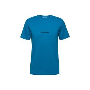 Pánské triko Mammut Trovat T-Shirt Men Velikost: L / Barva: modrá/černá