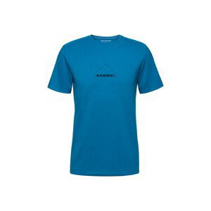 Pánské triko Mammut Trovat T-Shirt Men Velikost: XL / Barva: modrá/černá