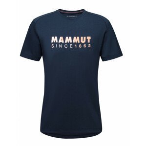 Pánské triko Mammut Trovat T-Shirt Men Velikost: M / Barva: tmavě modrá