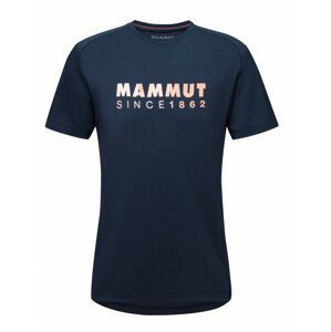 Pánské triko Mammut Trovat T-Shirt Men Velikost: XL / Barva: tmavě modrá