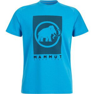 Pánské triko Mammut Trovat T-Shirt Men Velikost: XXL / Barva: černá/bílá