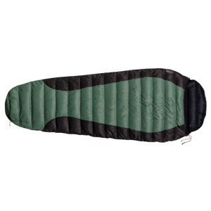 Péřový spacák Warmpeace Viking 300 195 cm Zip: Levý / Barva: zelená/černá
