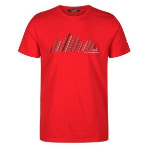 Pánské triko Regatta Breezed Velikost: XXL / Barva: červená