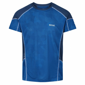 Pánské funkční triko Regatta Camito Velikost: XXXL / Barva: modrá
