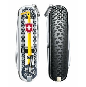 Kapesní nůž Victorinox Classic LE Bike Ride Barva: černá/žlutá