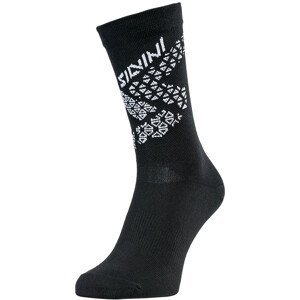 Cyklistické ponožky Silvini BARDIGA UA1642 Velikost ponožek: 36-38 / Barva: černá/bílá