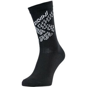 Cyklistické ponožky Silvini BARDIGA UA1642 Velikost ponožek: 42-44 / Barva: černá/fialová