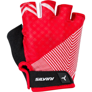 Dámské cyklo rukavice Silvini Albano WA1431 Velikost rukavic: S / Barva: červená